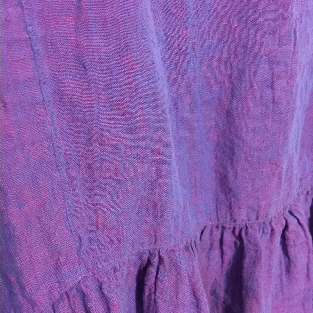Anthropologie Holding Horses linen peplum top - Picture 6 of 6